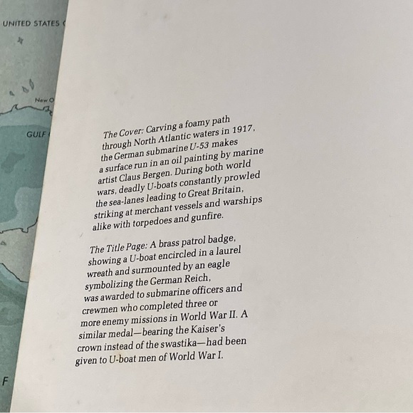 VTG U-Boats by Time-Life Editors Time-Life Books The Seafarers Series - Picture 16 of 17